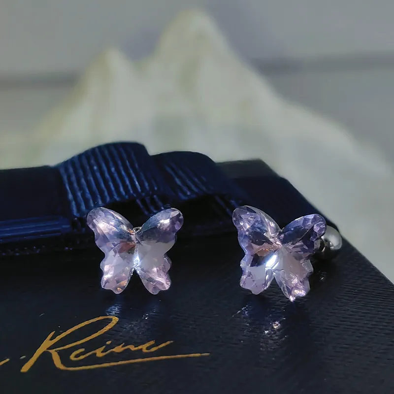 VERENA REINE Rhinestone Stud Earrings Women's-9