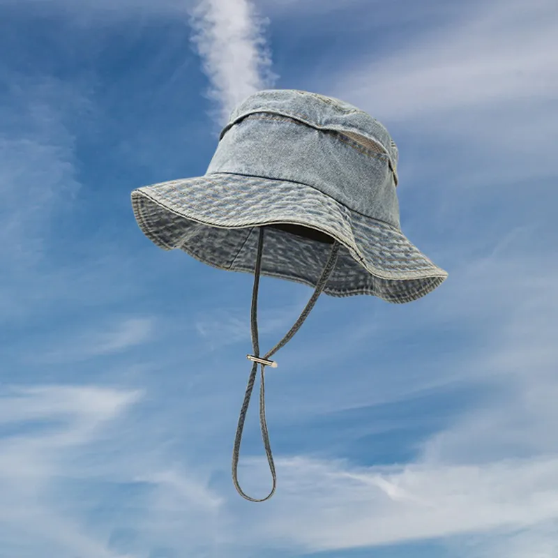 VERENA REINE Cotton Bucket Hats Unisex-5