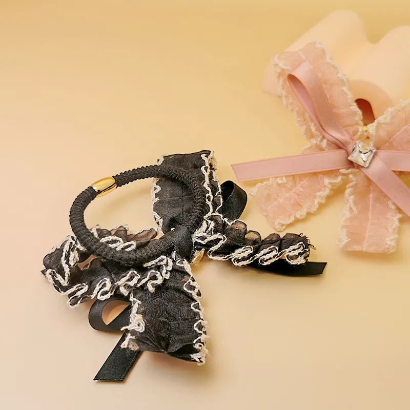 VERENA REINE Lace Hair Ties Women's-2