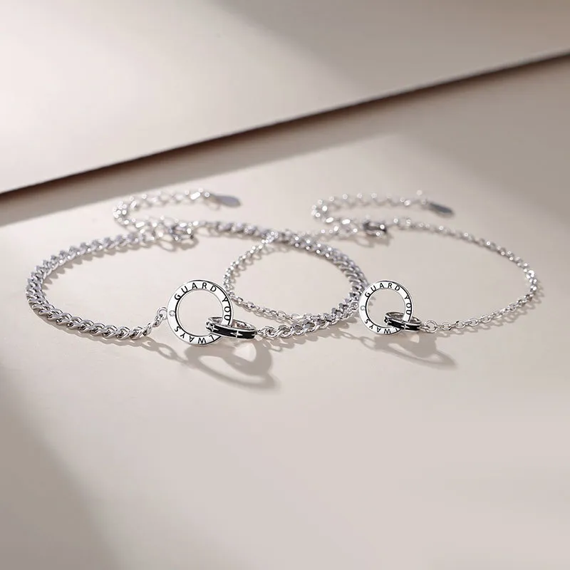 VERENA REINE S925 Silver Bracelets Unisex-2