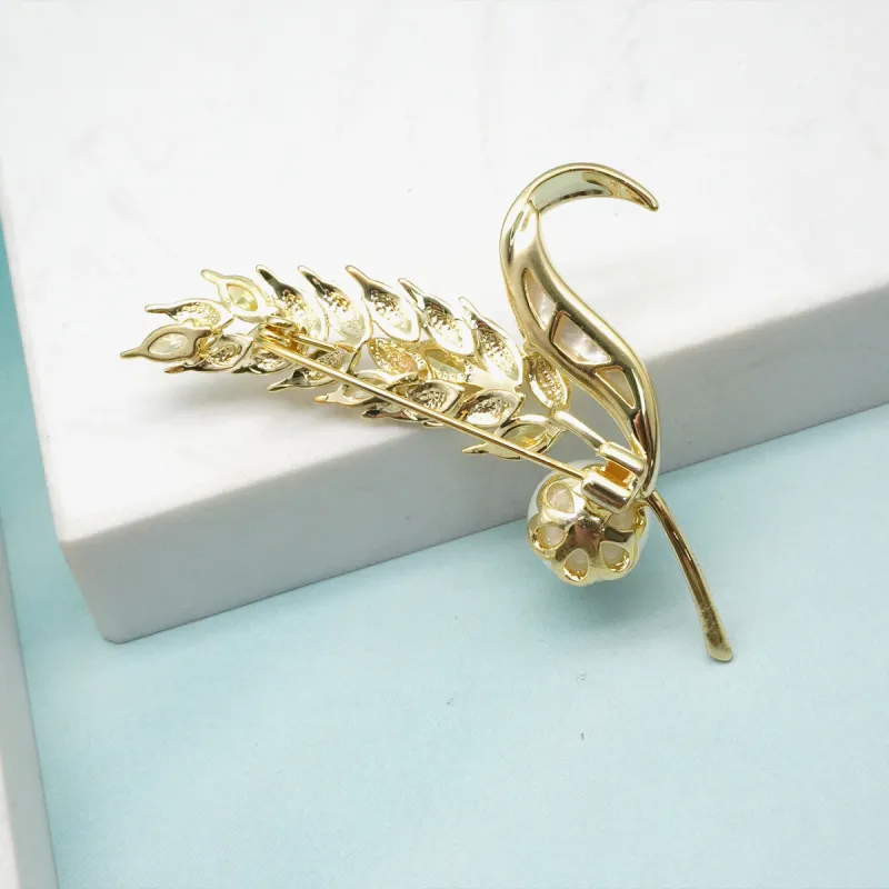 VERENA REINE Copper Brooches Women's-3