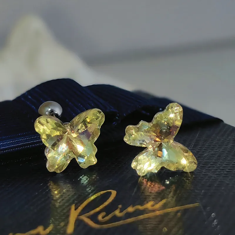 VERENA REINE Rhinestone Stud Earrings Women's-6