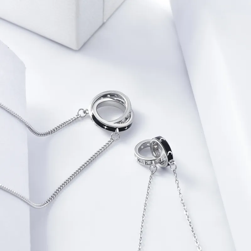 VERENA REINE S925 Silver Necklaces Unisex-3