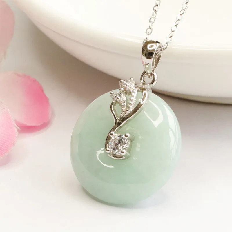 VERENA REINE Glutinous Jade Necklaces Women's-4