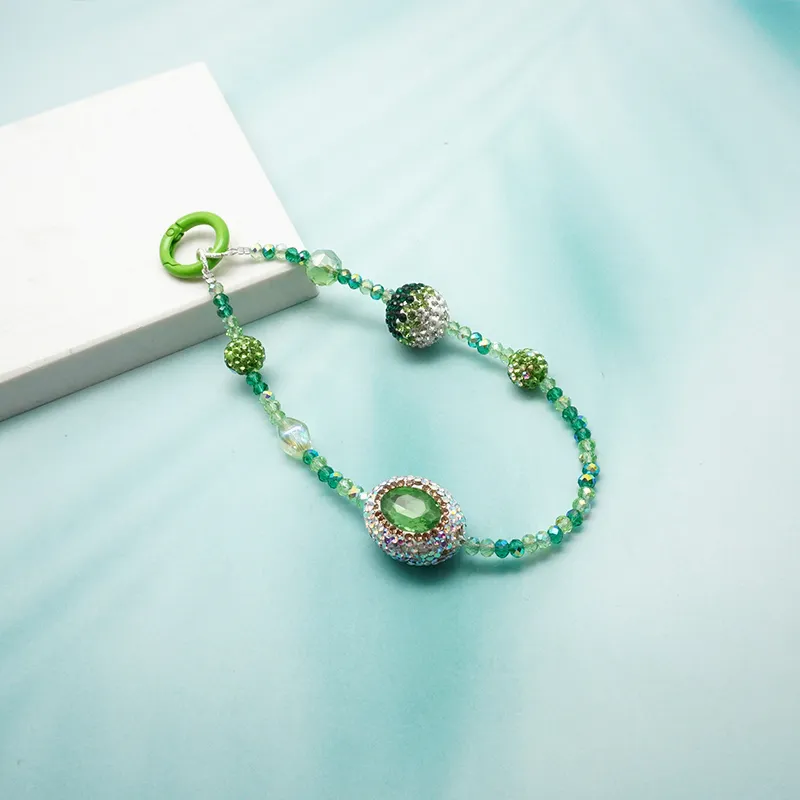 VERENA REINE Resin Pendants Women's Green Color-1