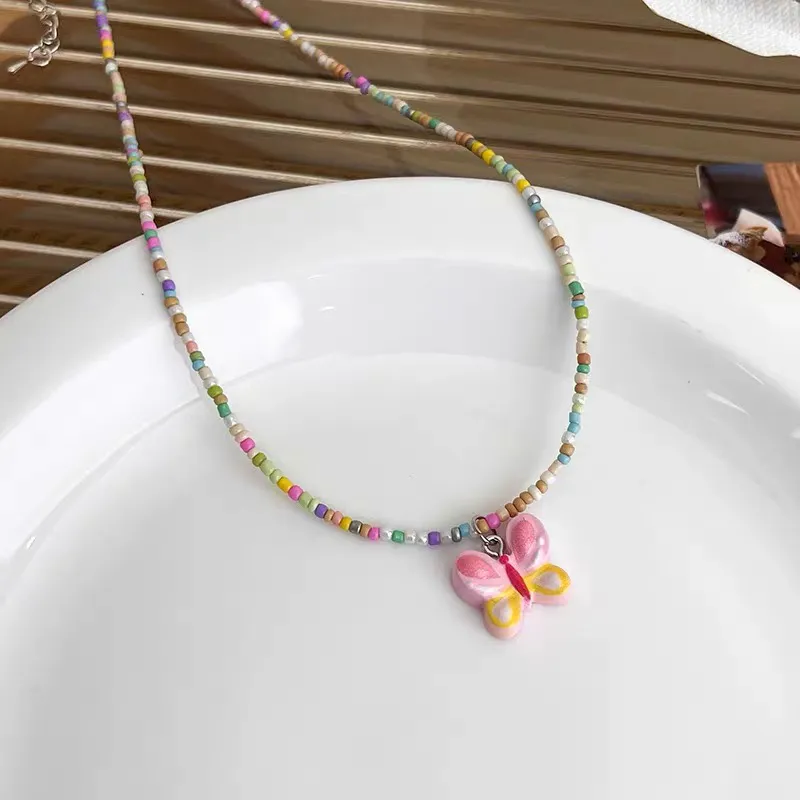 VERENA REINE Resin Necklaces Women's-5