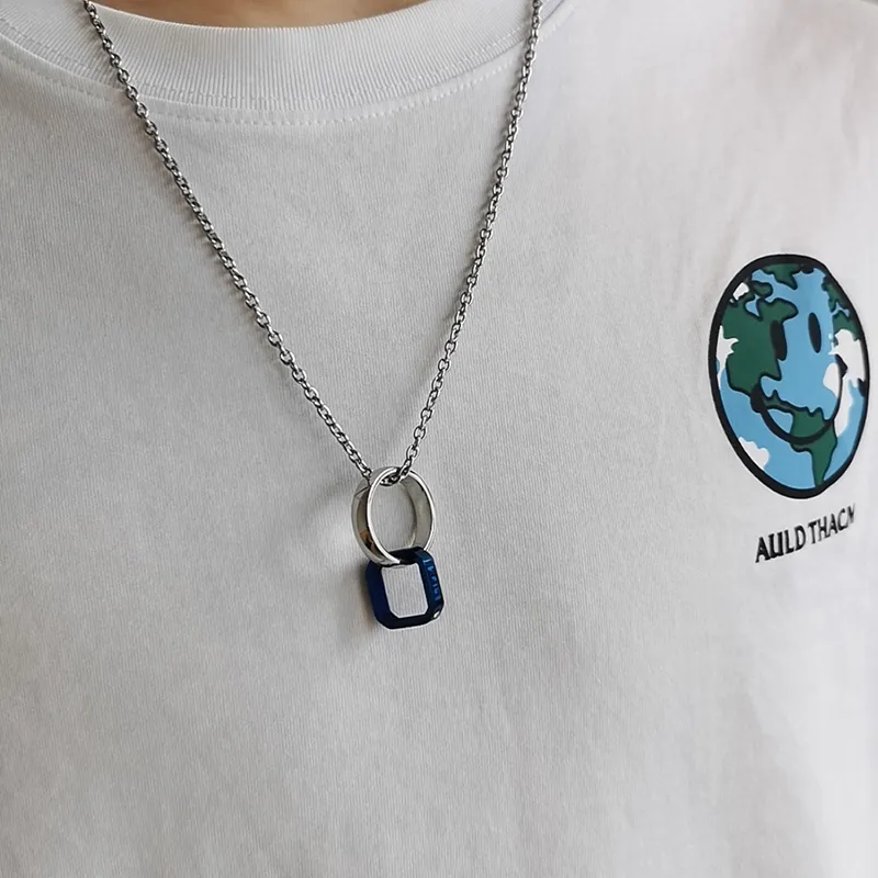 VERENA REINE Titanium Steel Necklaces Unisex-2