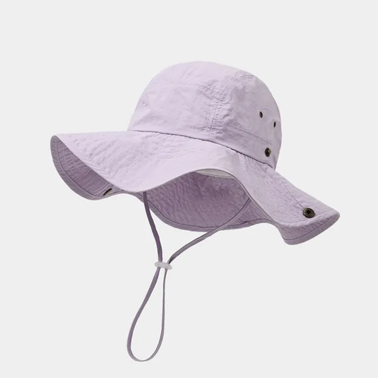 VERENA REINE Nylon Bucket Hats Unisex-5