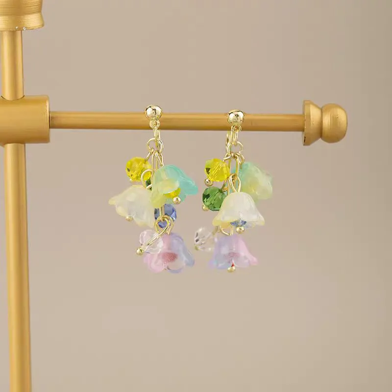 VERENA REINE Resin Clip On Earrings Women's-2