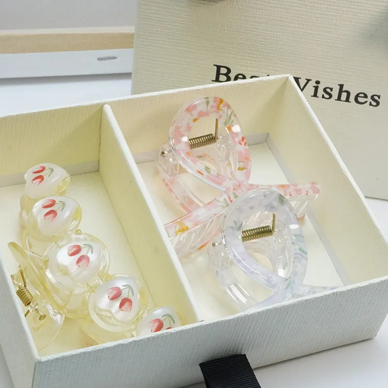 VERENA REINE Acrylic Hair Clips Women's-1