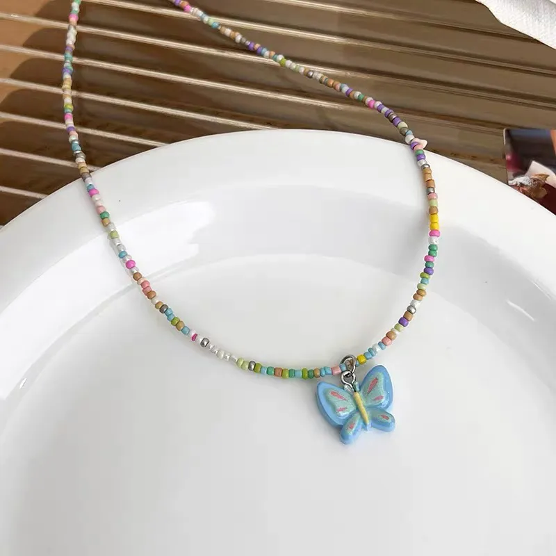 VERENA REINE Resin Necklaces Women's-4