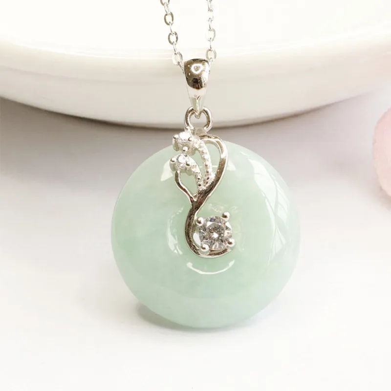 VERENA REINE Glutinous Jade Necklaces Women's-5