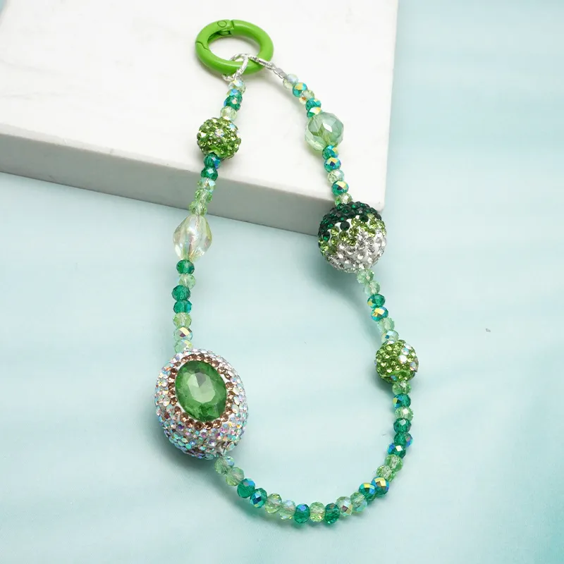 VERENA REINE Resin Pendants Women's Green Color-3