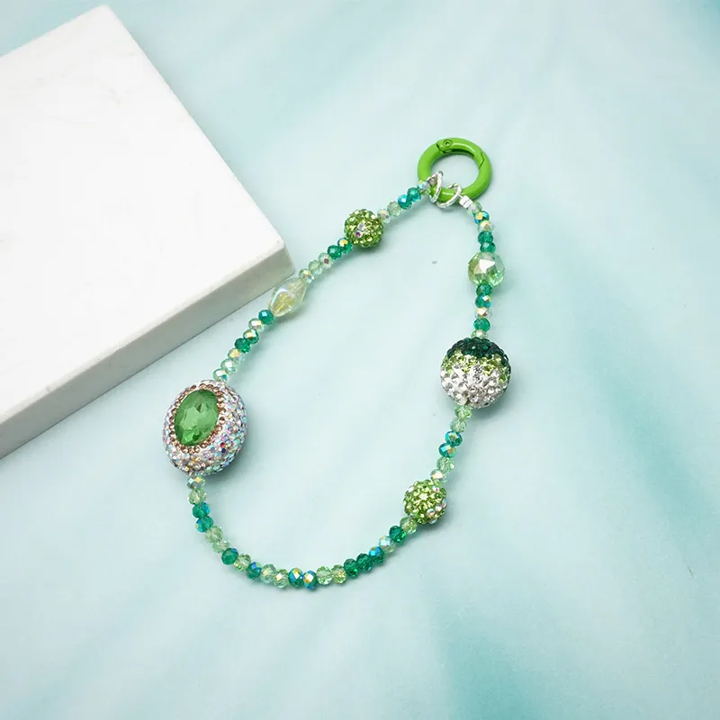 VERENA REINE Resin Pendants Women's Green Color-6