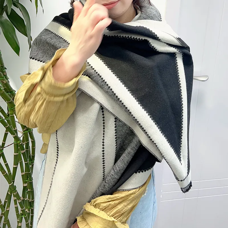 VERENA REINE Knit Scarves Unisex-4