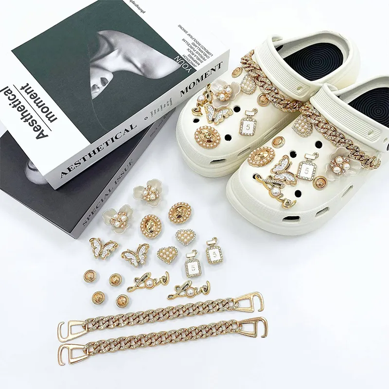 VERENA REINE Alloy Shoe Buckle Unisex-1