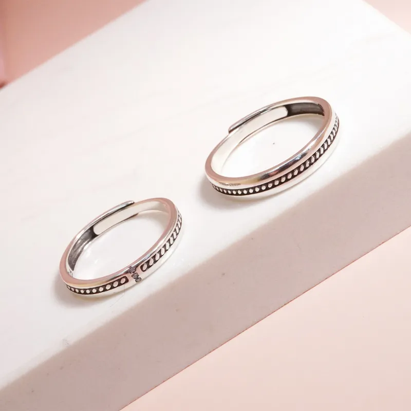 VERENA REINE S925 Silver Rings Unisex-5