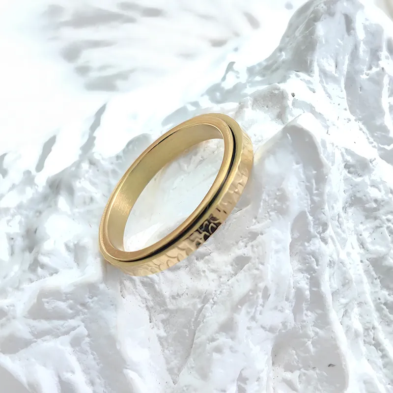 VERENA REINE Titanium Steel Rings Unisex-3