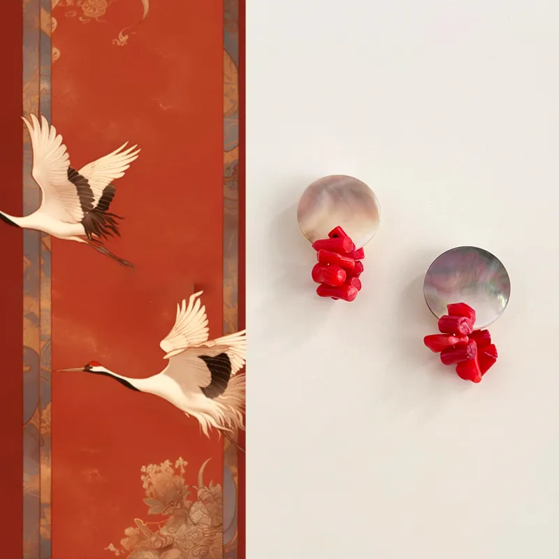 VERENA REINE Shell Earrings Women's-1
