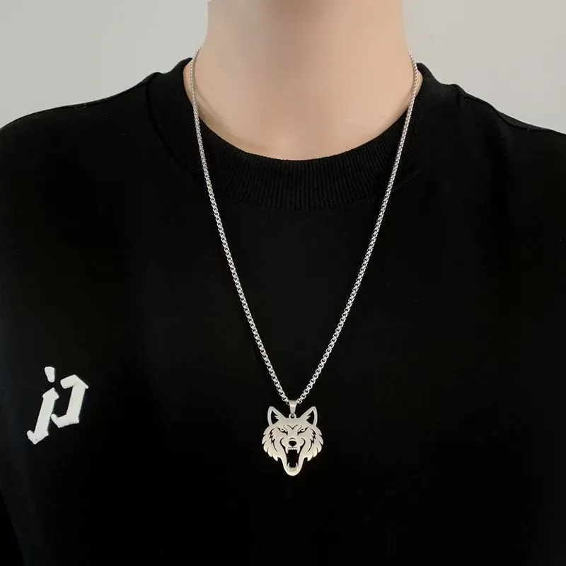 VERENA REINE Titanium Steel Necklaces Unisex-4