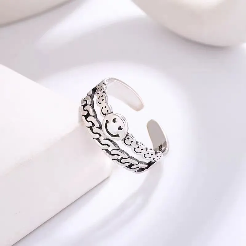 VERENA REINE S925 Silver Rings Unisex-3