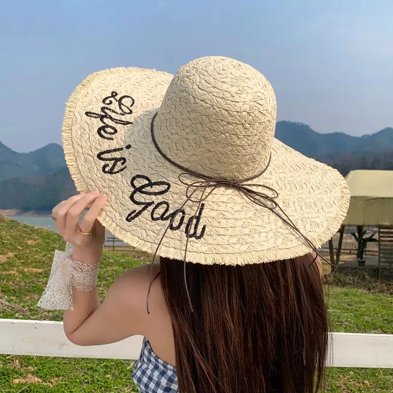 VERENA REINE Paper Reed Bucket Hats Women's-2