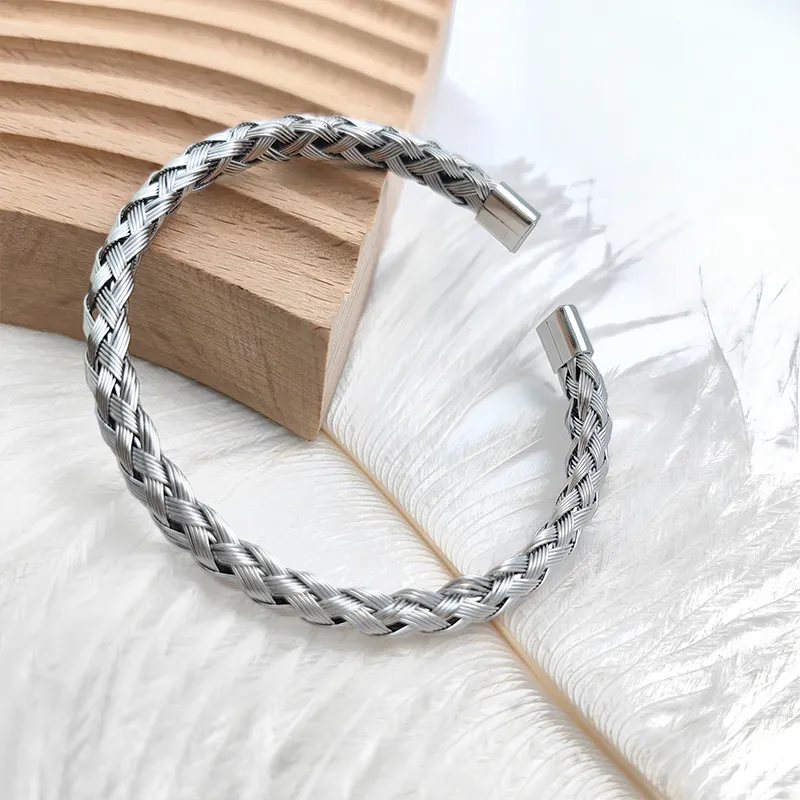VERENA REINE Titanium Steel Bangles Unisex-1