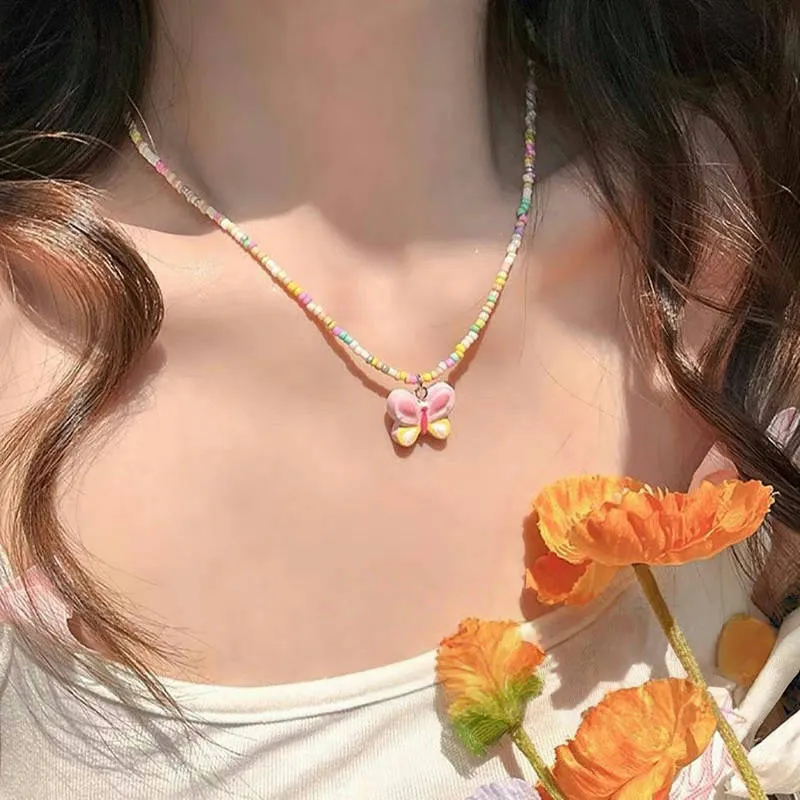 VERENA REINE Resin Necklaces Women's-3