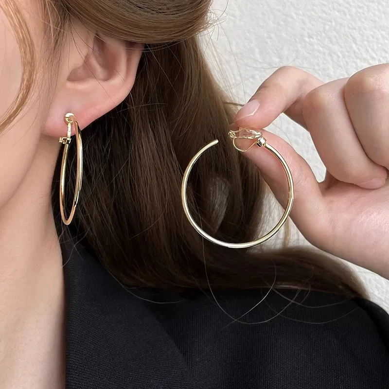VERENA REINE Copper Clip On Earrings Women's-7