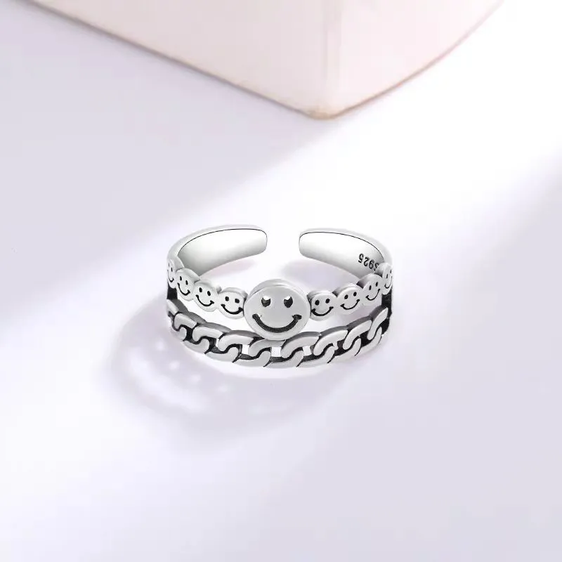 VERENA REINE S925 Silver Rings Unisex-6