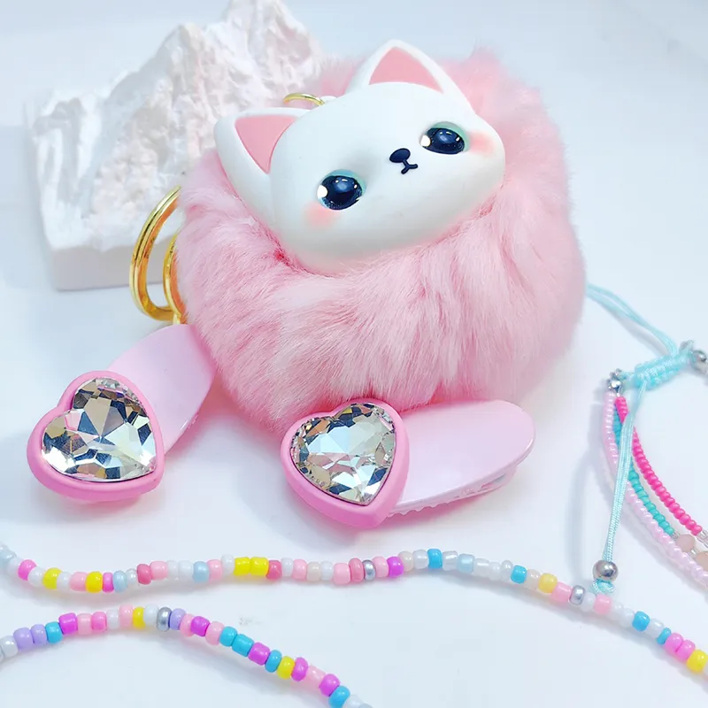VERENA REINE Rex Rabbit Fur Pendants Women's-4