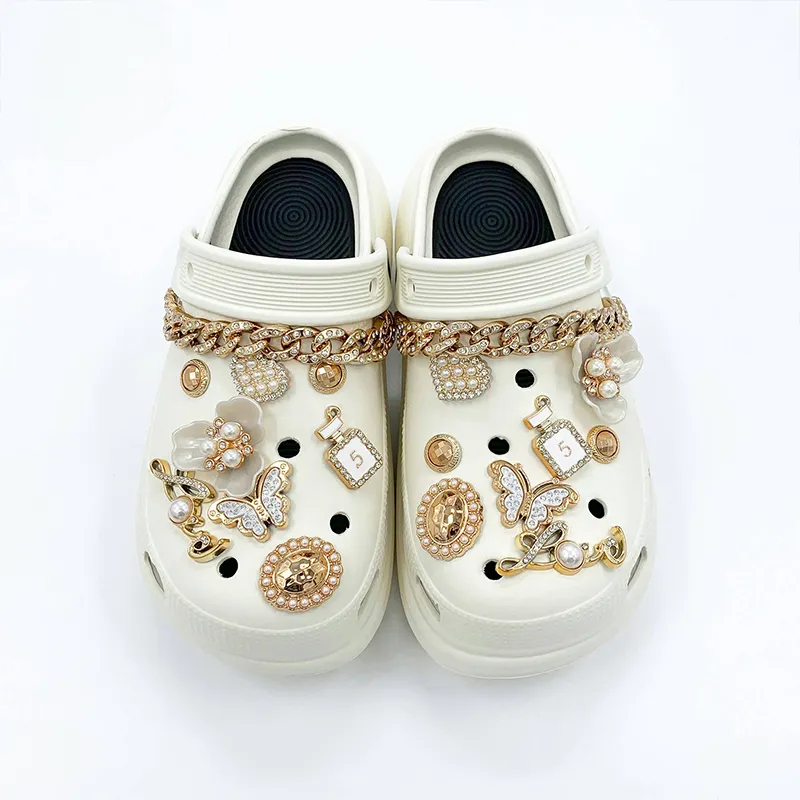 VERENA REINE Alloy Shoe Buckle Unisex-2