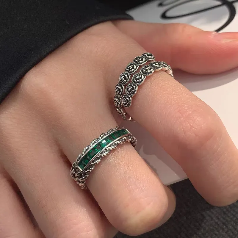 VERENA REINE S925 Silver Rings Unisex-6