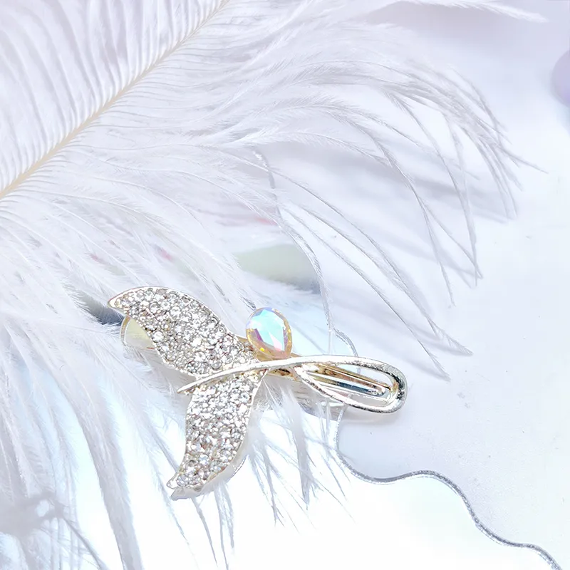 VERENA REINE Zircon Hair Clips Women's-3