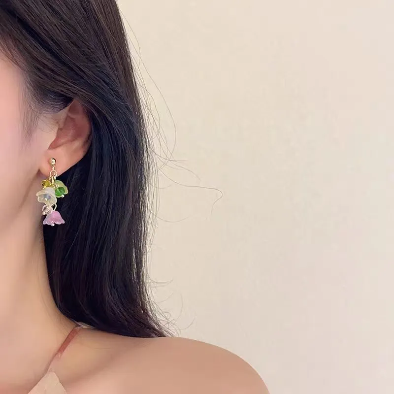 VERENA REINE Resin Clip On Earrings Women's-3