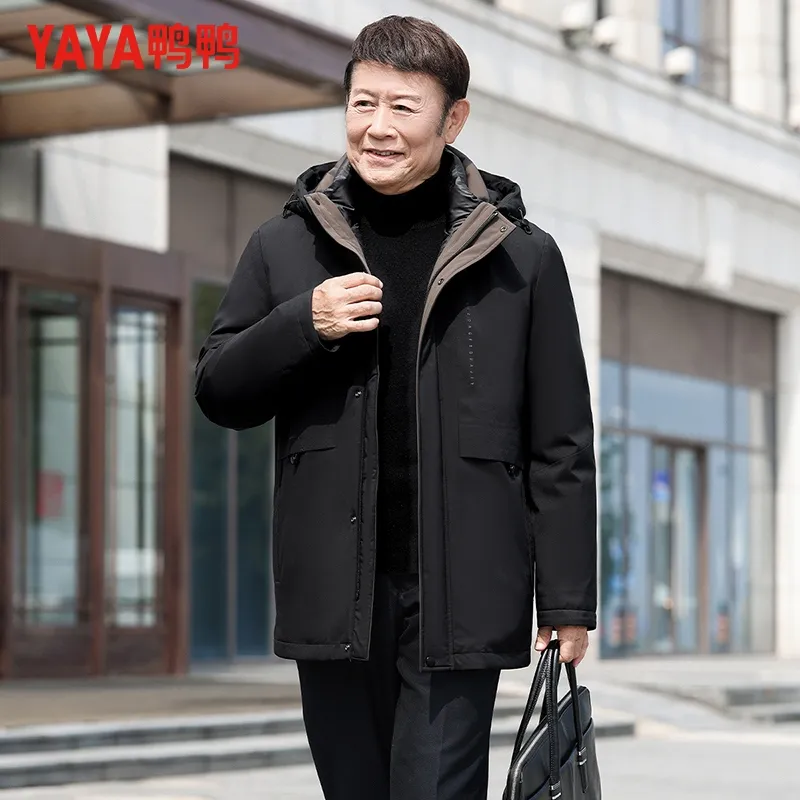 YAYA Down Jackets Men Black-2