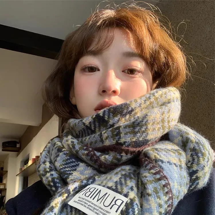 Yalu Preferred Knit Scarves Unisex-4