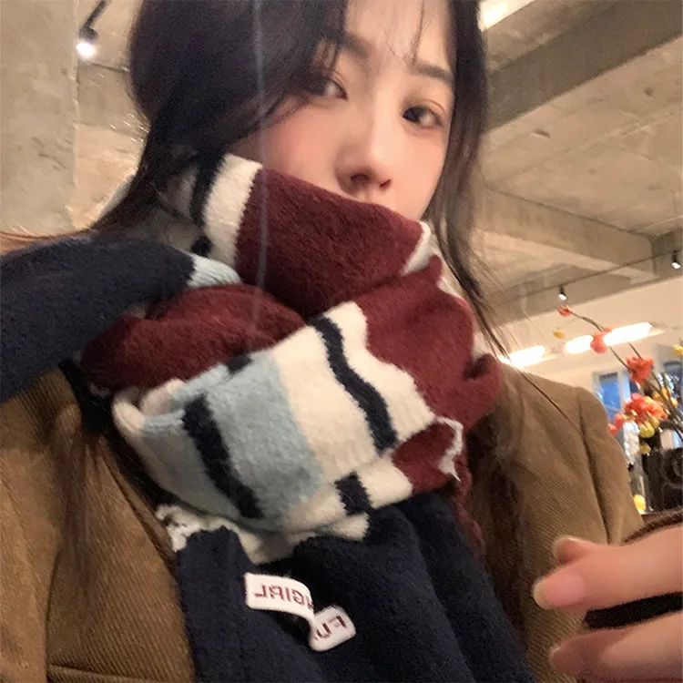 Yalu Preferred Knit Scarves Unisex-2