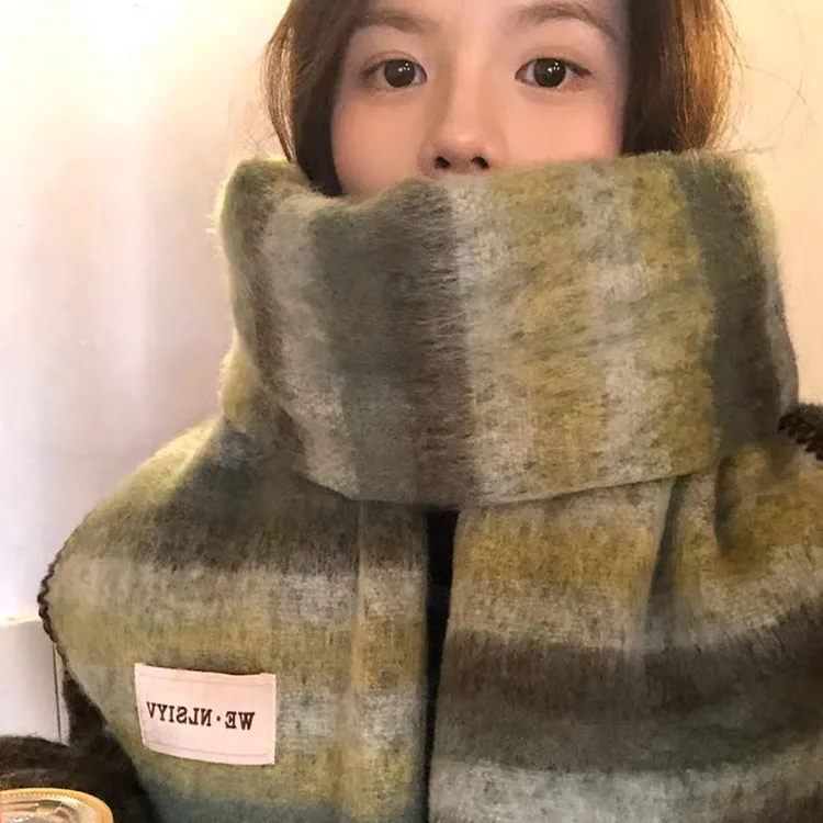 Yalu Preferred Knit Scarves Unisex-3