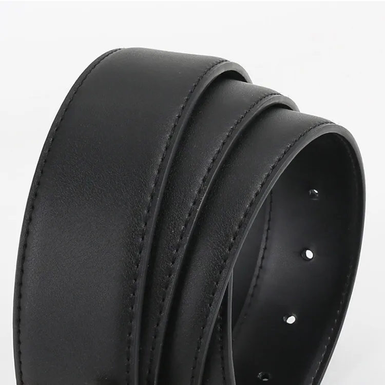 Yalu Preferred Cow Split Leather Belts Unisex 3.8CM-5