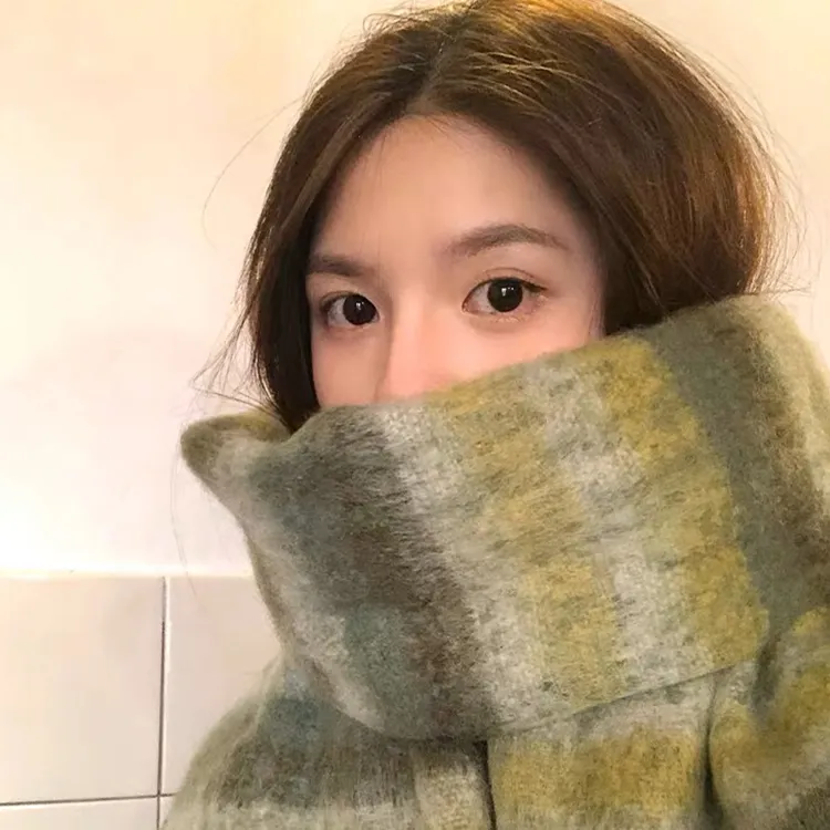 Yalu Preferred Knit Scarves Unisex-2