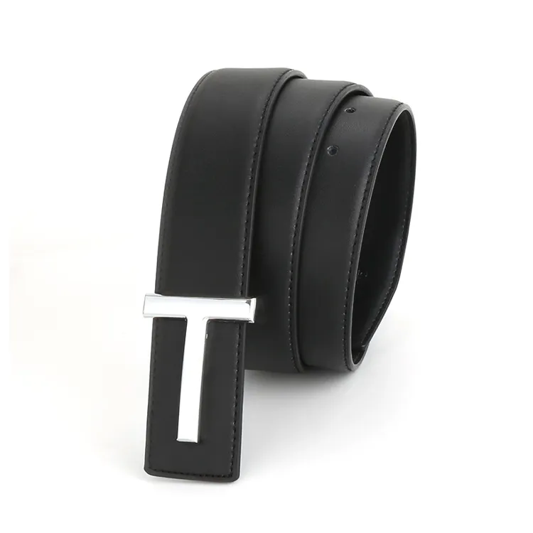 Yalu Preferred Cow Split Leather Belts Unisex 3.8CM-2