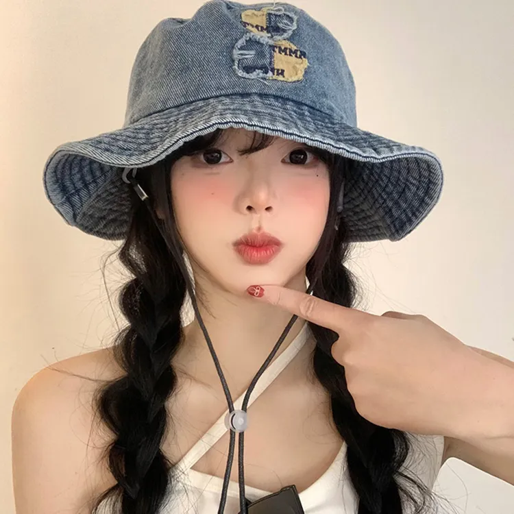 Yalu Preferred Cotton Bucket Hats Unisex-4