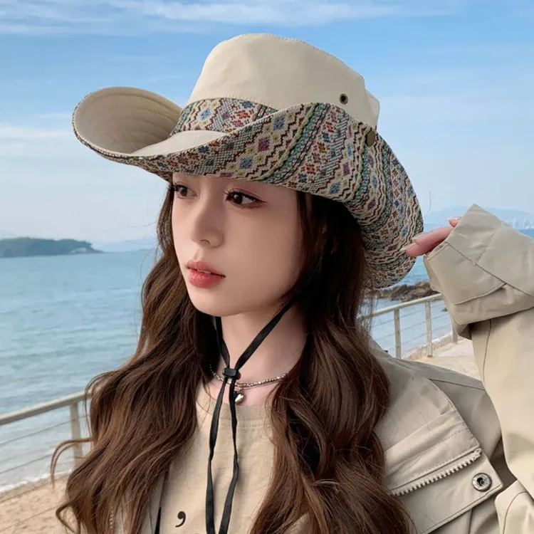 Yalu Preferred Polyester Bucket Hats Unisex-7