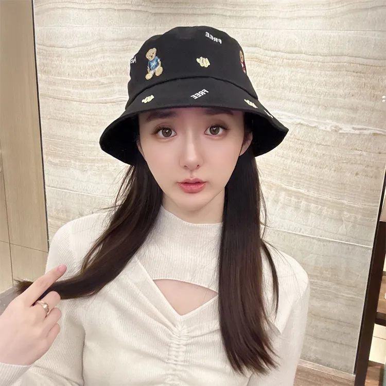 Yalu Preferred Polyester Bucket Hats Unisex-2