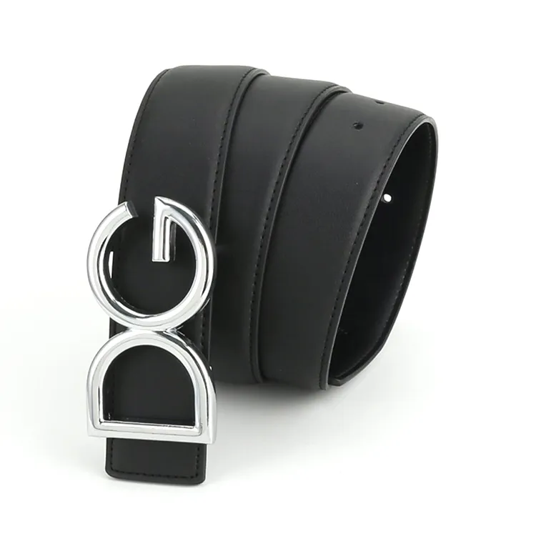Yalu Preferred Cow Split Leather Belts Unisex Width 3.8CM-3