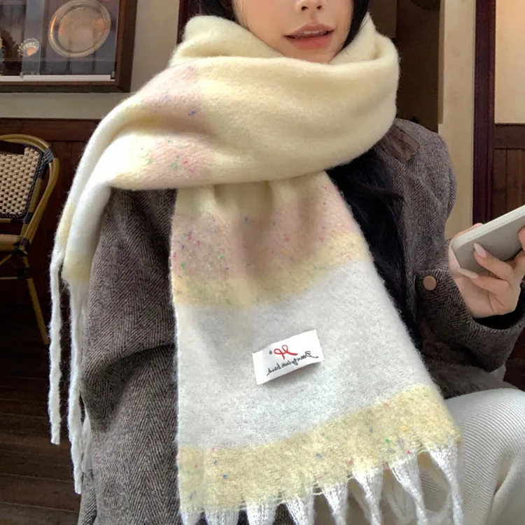Yalu Preferred Knit Scarves Unisex-2
