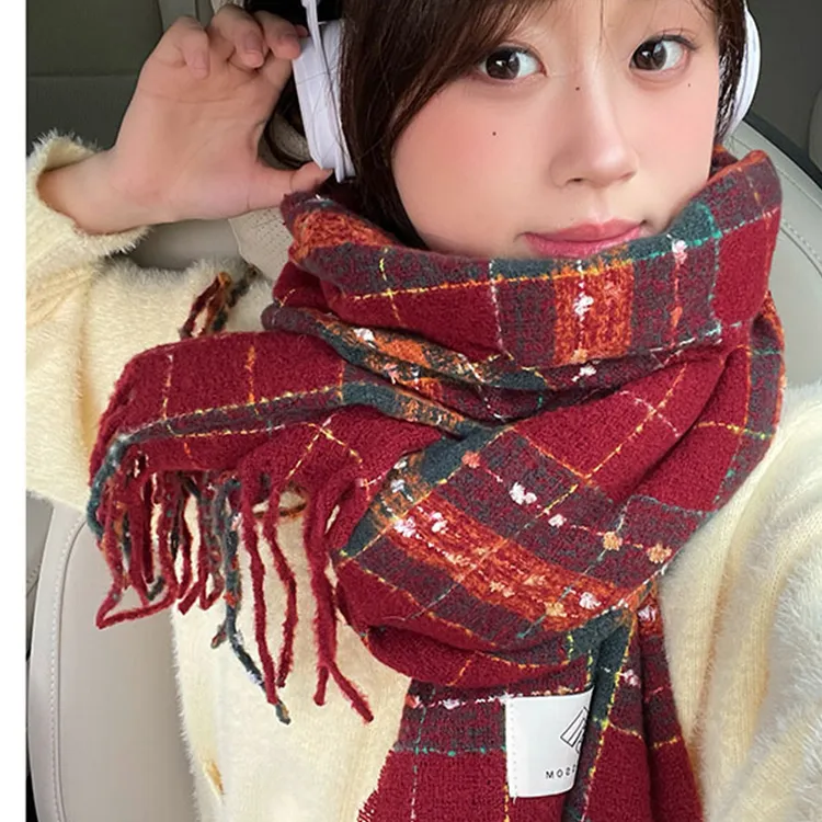 Yalu Preferred Knit Scarves Unisex-5