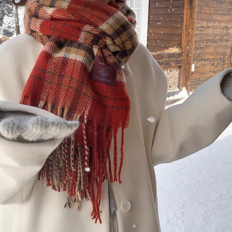 Yalu Preferred Knit Scarves Unisex-1