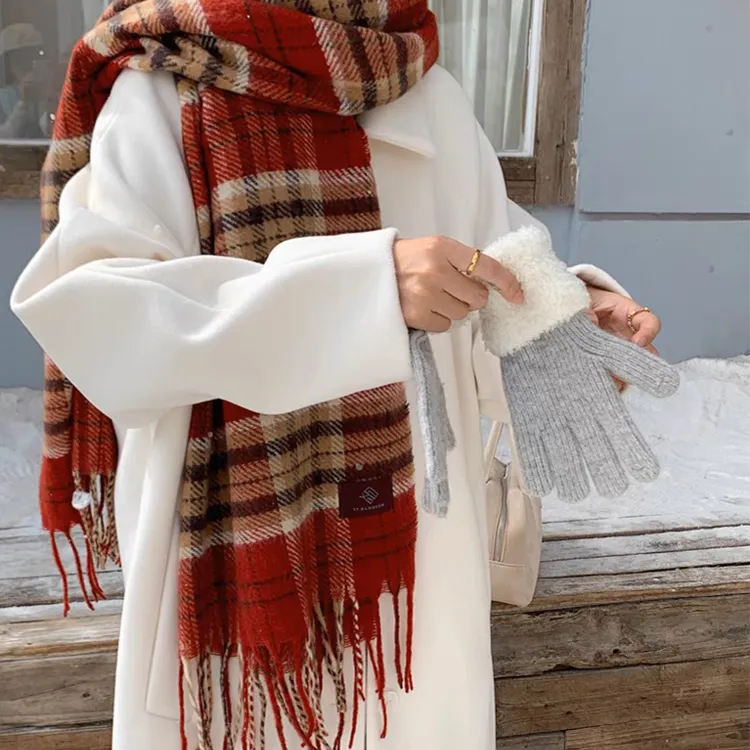 Yalu Preferred Knit Scarves Unisex-2